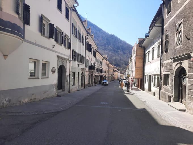 Mestne ulice v Tržiču