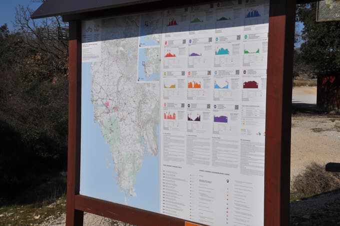 Hrvat zna – Limski kanal je del istrske kolesarske poti in zanimiva učna točka. 