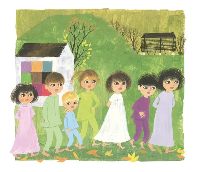 Muco Copatarica je napisala Ela Peroci, ilustracije so delo Ančke Gošnik Godec.