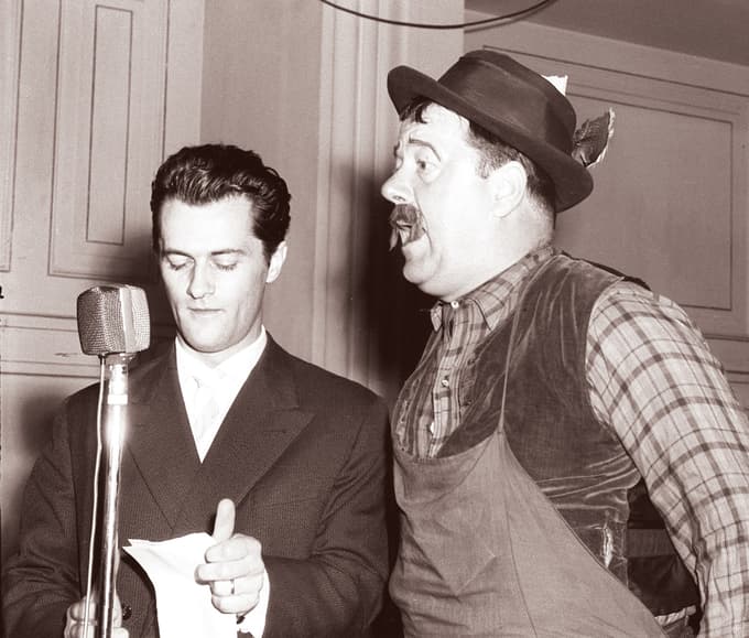 Janez Klasinc in Arnold Tovornik, 22. maja 1960 v dvorani Union