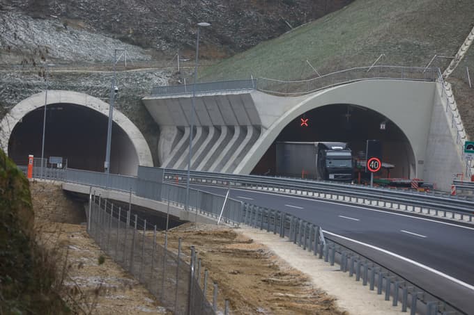 (FOTO in VIDEO) Podlehnik-Gruškovje: Odprt še zadnji del podravske avtoceste