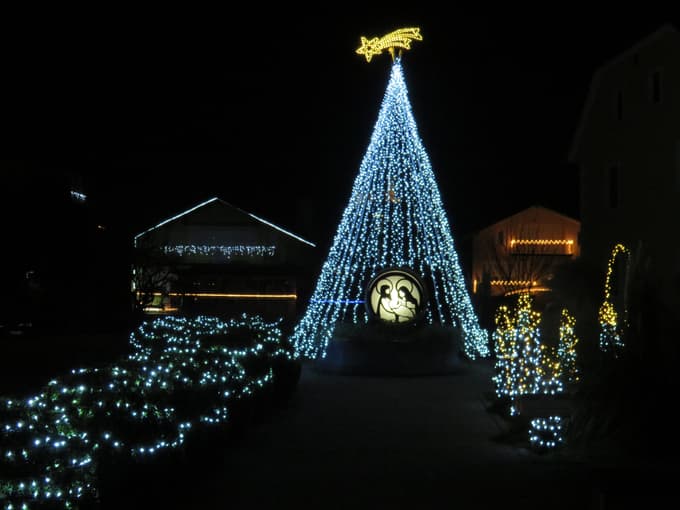 Dvorišča hiš v treh ulicah gostijo najrazličnejše jaslice.