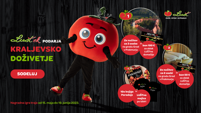 Skupaj nam je najbolj LUŠTno