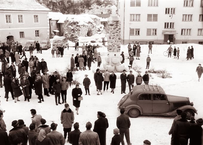 (FOTO) Črna na Koroškem 63 let kasneje: Nikomur ni bilo žal, da si je ogledal skoke reprezentantov