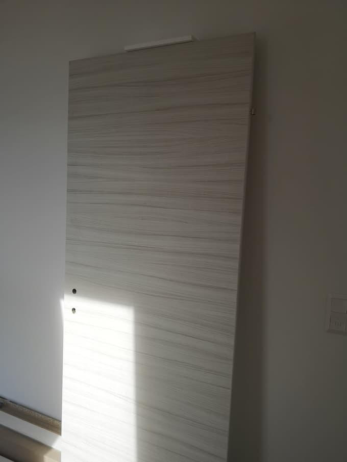 Notranja vrata se v novogradnjo montirajo povsem na koncu, ko so druga gradbena dela zaključena.