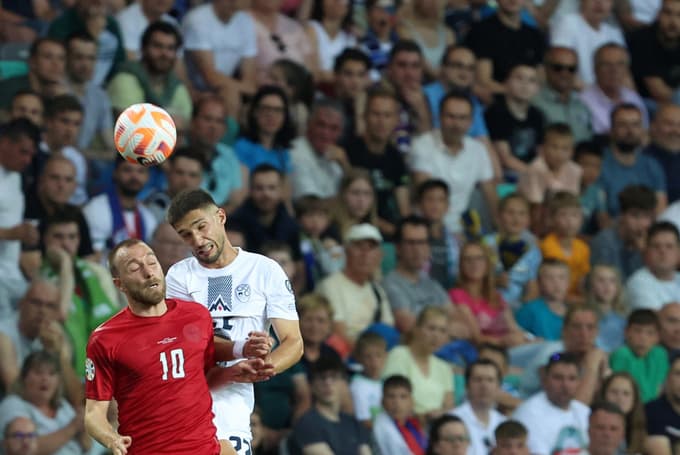 Junija se je v Stožicah končalo z remijem 1:1, a Danska tokrat ne more računati na Christiana Eriksena.