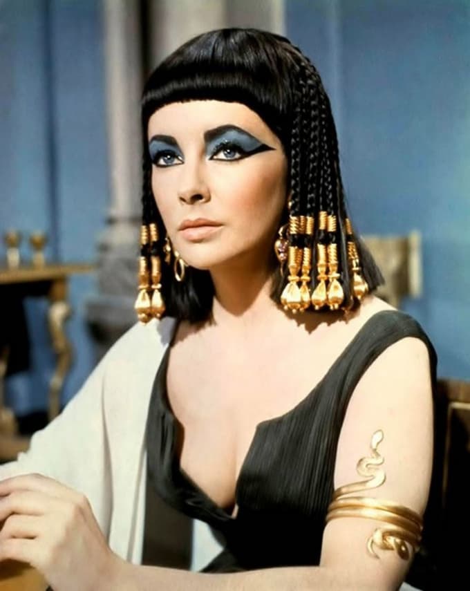Elizabeth Taylor kot kraljica Egipta