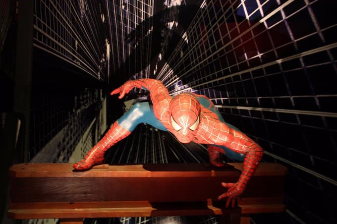 Spiderman, vzornik iz neresničnosti