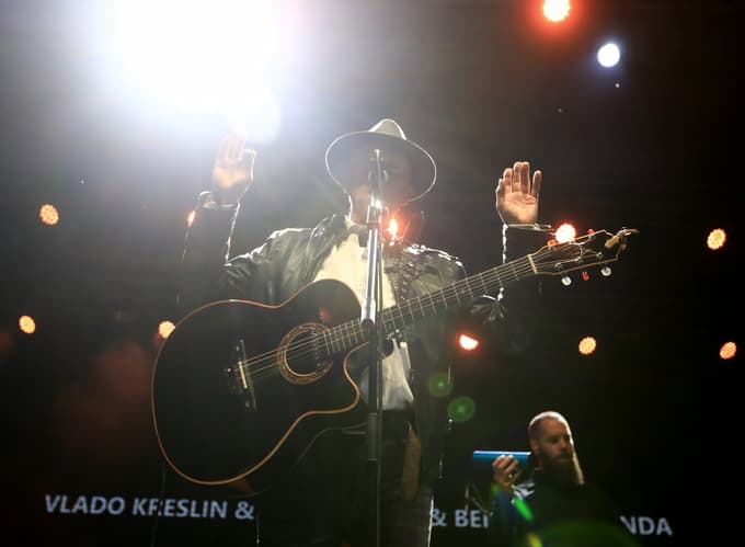 (FOTO in VIDEO) Vlado Kreslin in Lent: Posebna kemija