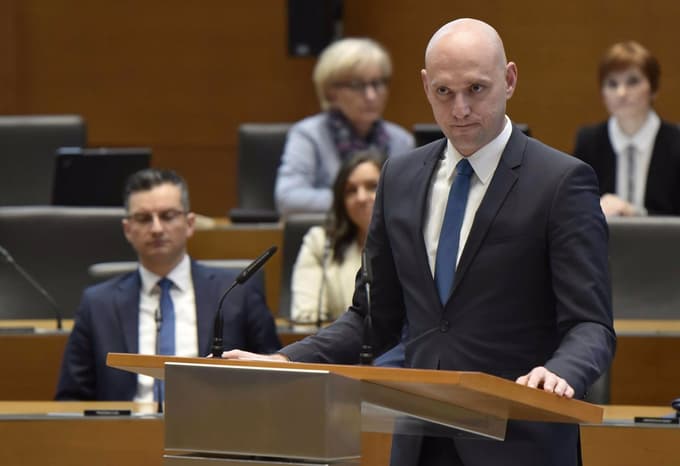 Prisega Simona Zajca.