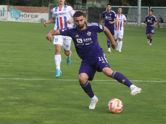 Xhuliano Skuka še ni pripravljen na 45 minut igre.