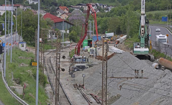 Maribor - Šentiljska cesta - posodobitev železniške proge 