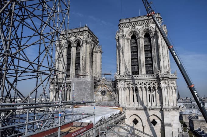 Katedrala Notre Dame naj bi bila obnovljena v petih letih.