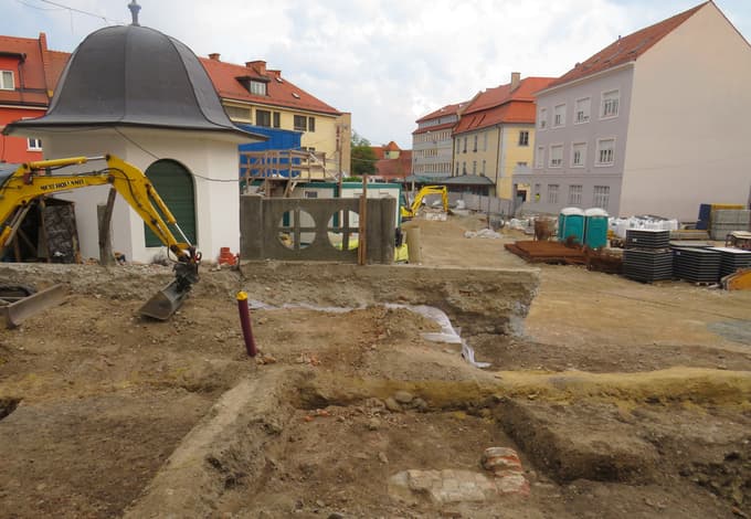 Arheološka izkopavanja na ptujski tržnici