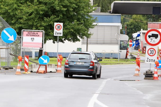 Bivši mejni prehod Šentilj (regionalna cesta) je odprt samo v dnevnem času med 6. in 21. uro.