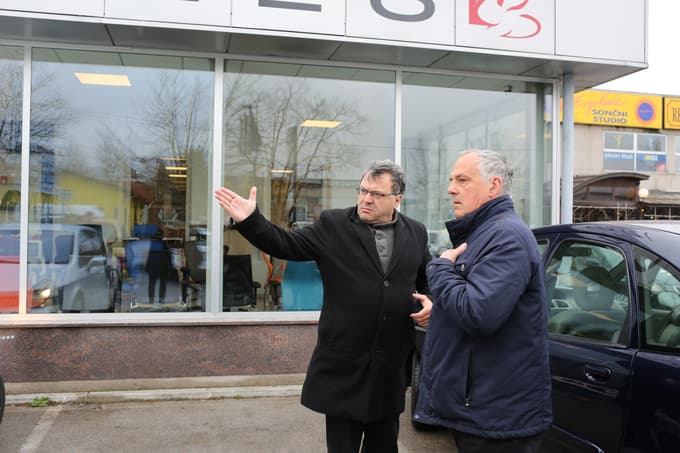 Sodnik Zvjezdan Radonjić in Milko Novič.