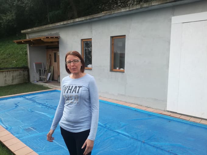 Alenka Šturm Semrajc na ekološki turistični kmetiji Toncevi