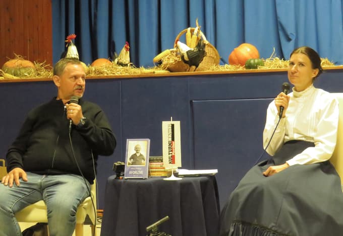 Aforist Milan Fridauer Fredi v pogovoru z Miro Petrovič