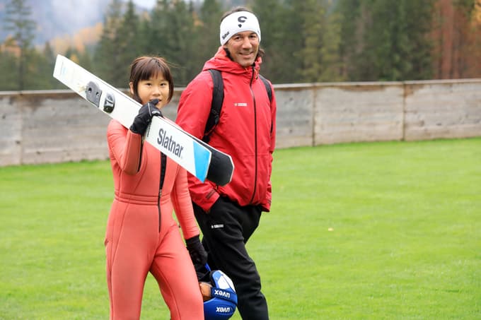 Peterka trenutno uživa v vlogi trenerja.