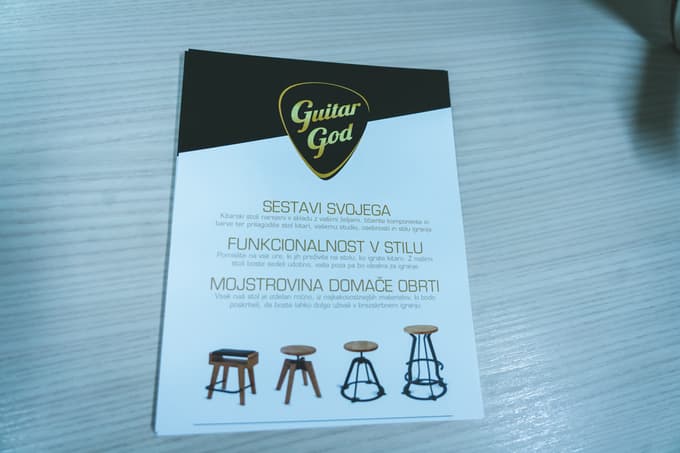 Peter Rener Guitar God Startup Podjetniška ideja