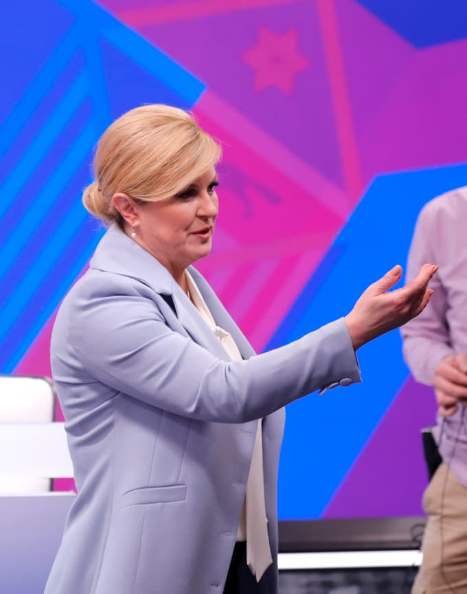 (VIDEO) Kdo je Ivo Sanader? Milanović in Grabar-Kitarovićeva v televizijskem soočenju na meji prepira