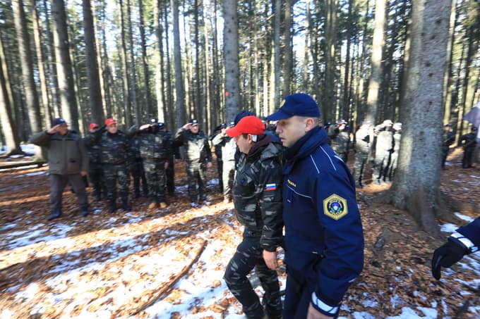 (FOTO) Andreja Šiška policija prijela na spominski slovesnosti na Osankarici