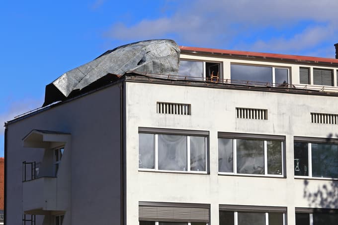 Streha na ptujski bolnišnici