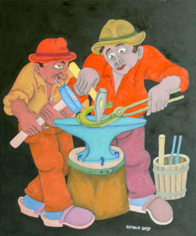 Umrl je slikar Anton Repnik z Mute