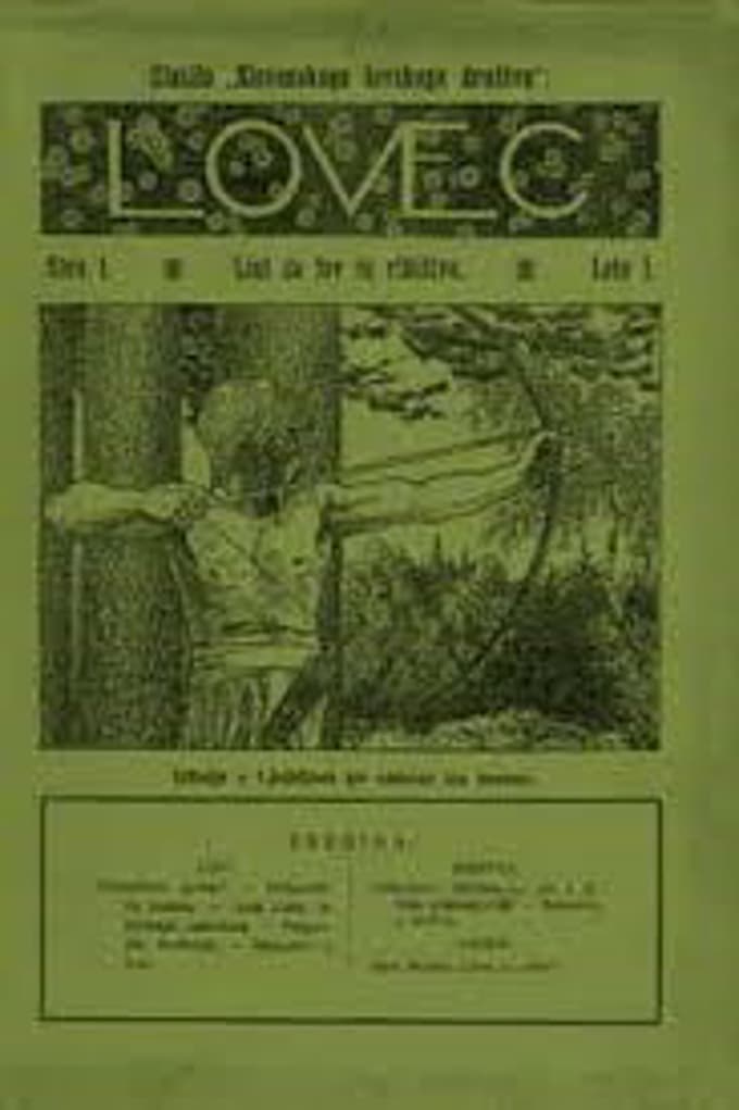 Prva številka Lovca iz leta 1910