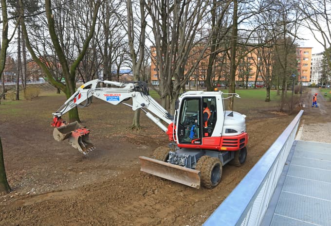 Zaključna dela v Magdalenskem parku so v polnem teku, končana bodo do konca aprila.