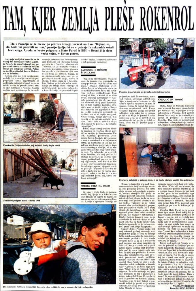 En mesec po potresu v Posočju je ekipa Večera obiskala prizadete kraje.