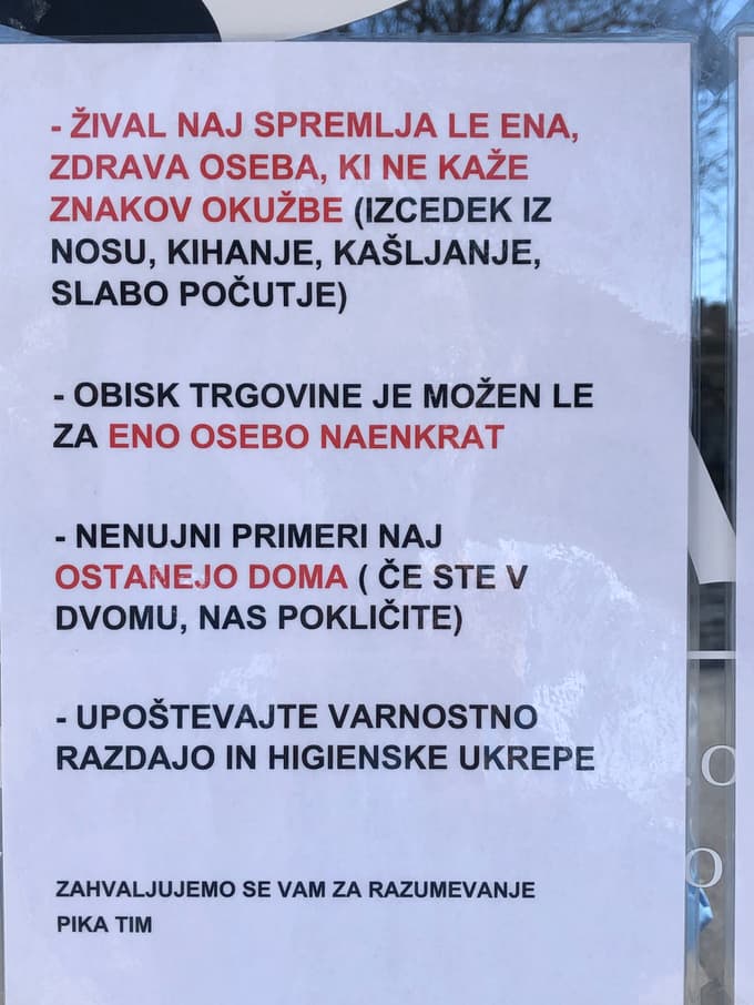Predpisani preventivni ukrepi veljajo tudi v veterinarskih ambulantah. 