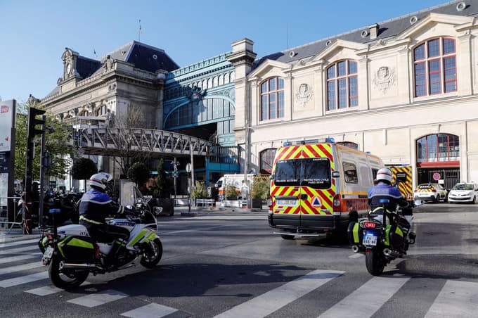 Francoska policija v Parizu