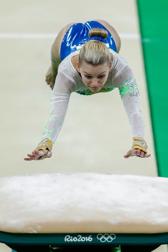 Naši najboljši telovadki so za pot na OI priznali kvalifikacijsko zmago v Bakuju.