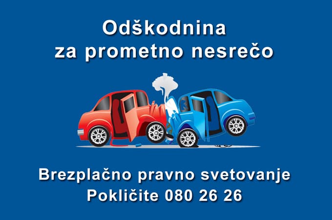 Odškodnina za poškodbo pri prometni nesreči