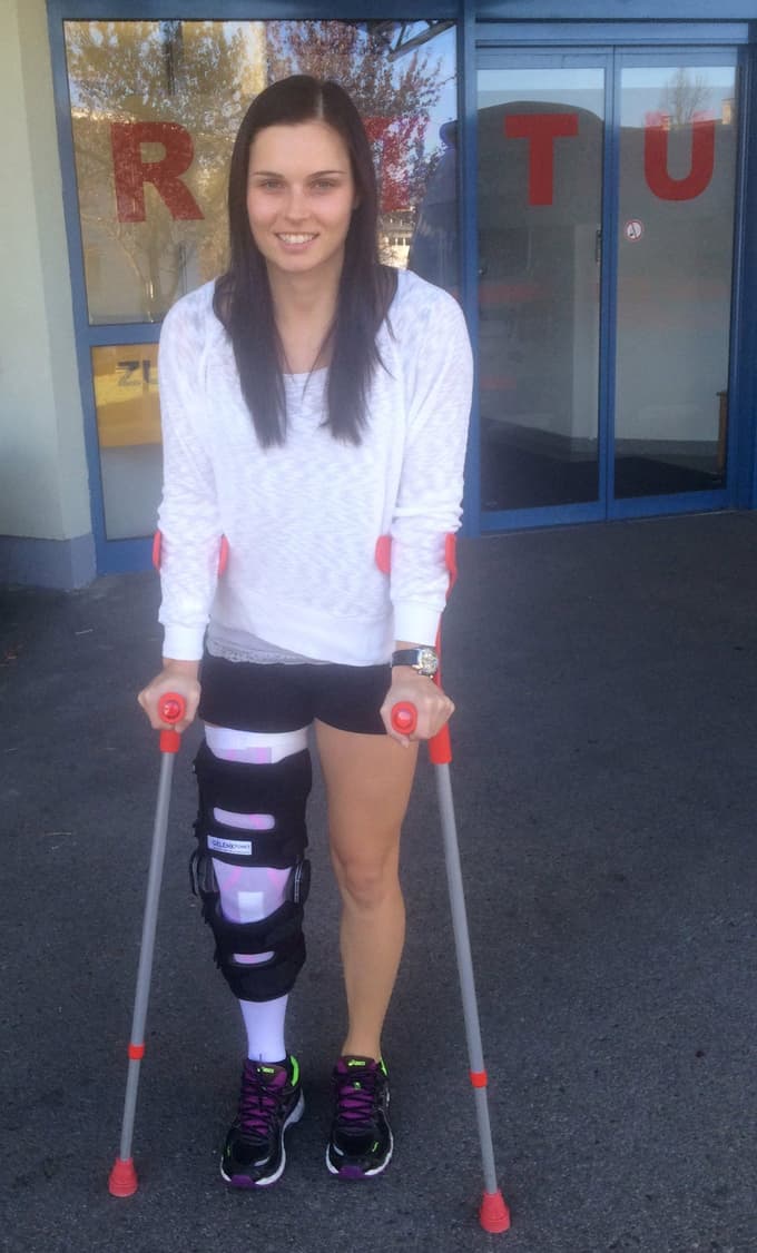 Poškodbe so zaznamovale njeno kariero.