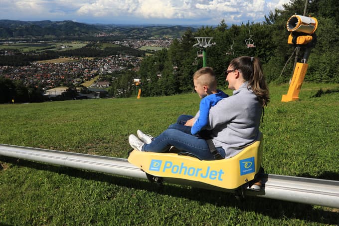 Letno sankališče je že odprto.