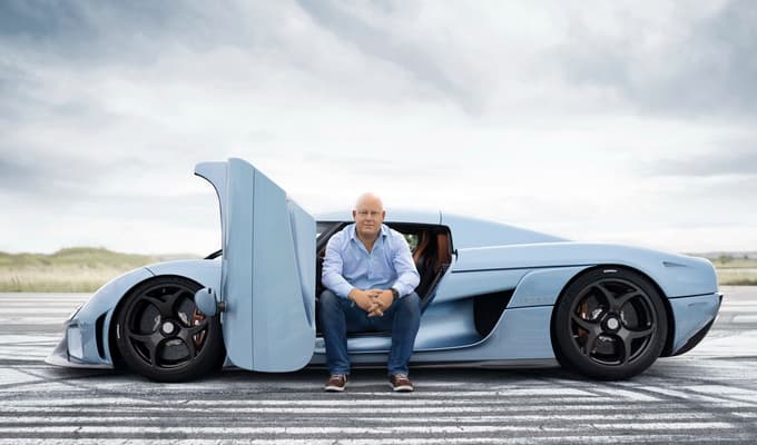 Christian von Koenigsegg in regera