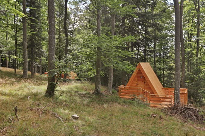 (FOTO) Slivniško Pohorje: Ob Andrejevem domu novi glamping