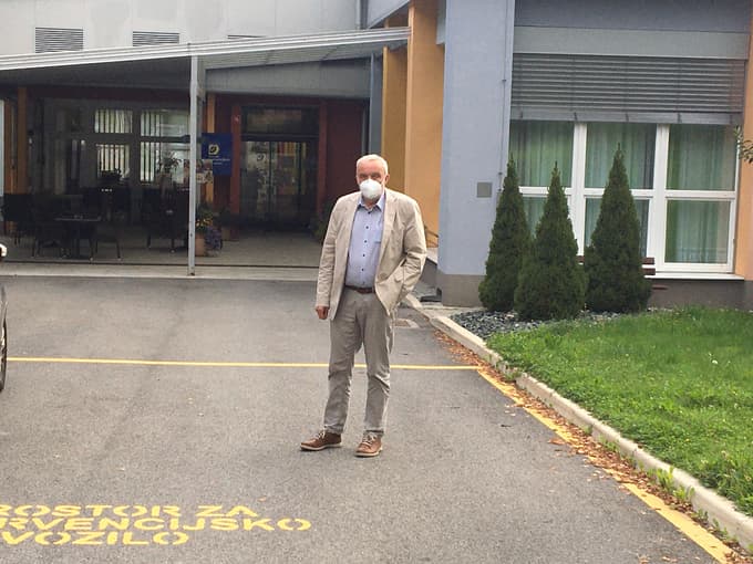 Direktor KDS Črneče Srečko Mlačnik.