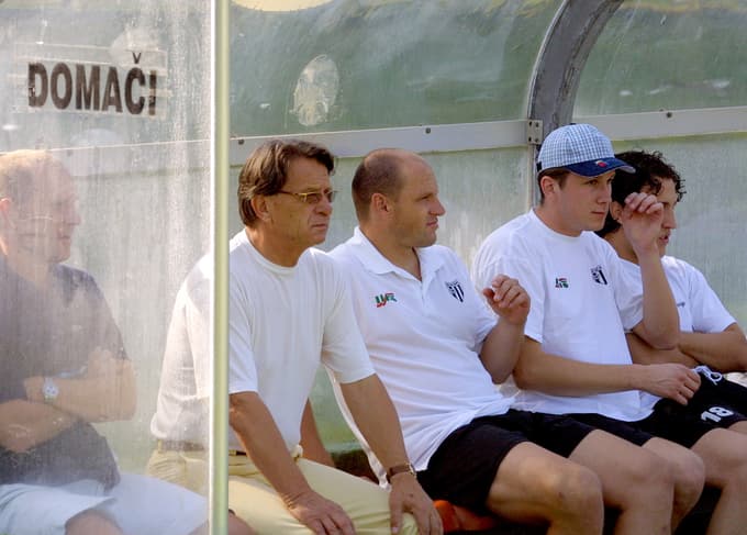 Čiro Blažević na klopi Mure