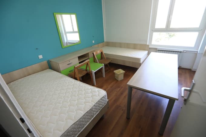 Obnovljena soba v Dijaškem domu Lizike Jančar Maribor