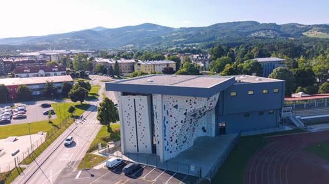 (FOTO) Kakšen je nov plezalni center v Slovenski Bistrici in kdaj bo odprt?