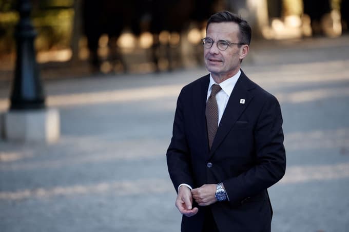 Švedski premier Ulf Kristersson 