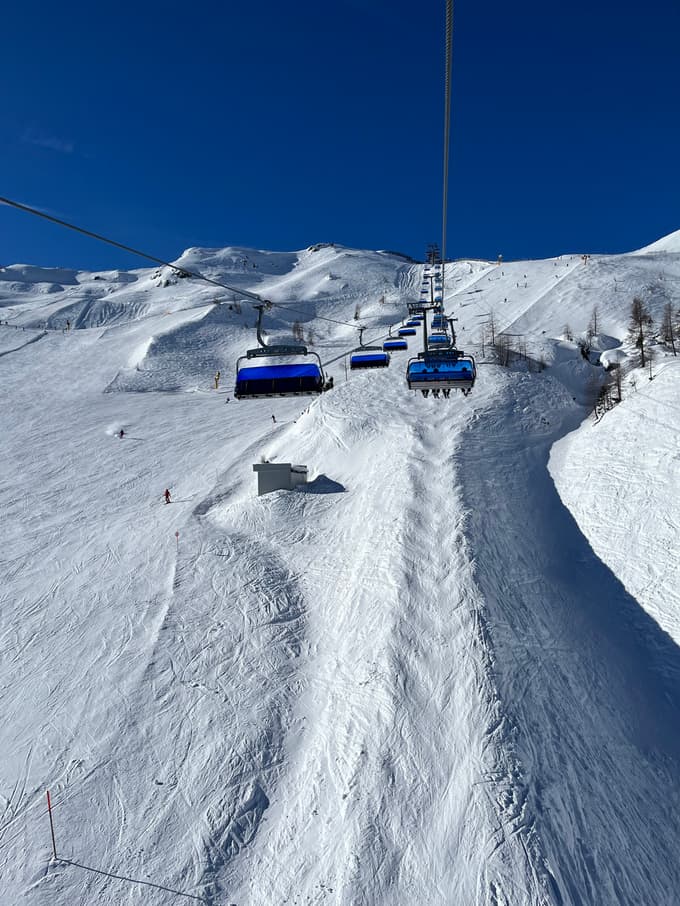 Nassfeld oziroma Mokrine ni med najdražjimi.