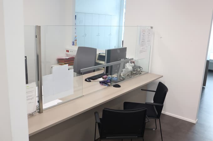 Prostori upravne enote na Linhartovi ulici v Ljubljani