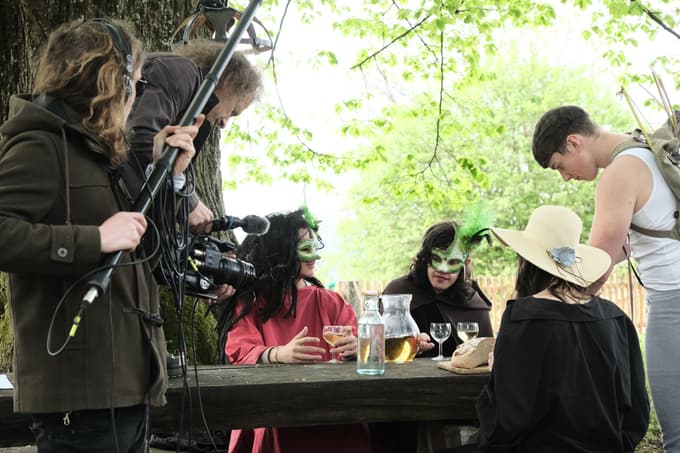 Prizori s snemanja filma 