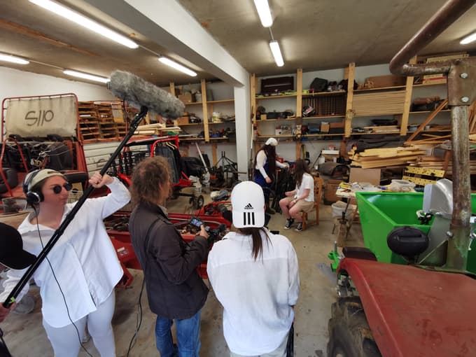 Prizori iz snemanja filma