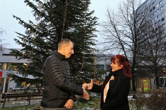 Nataša Marčun Varda in direktor SiDG Aleš Kadunc