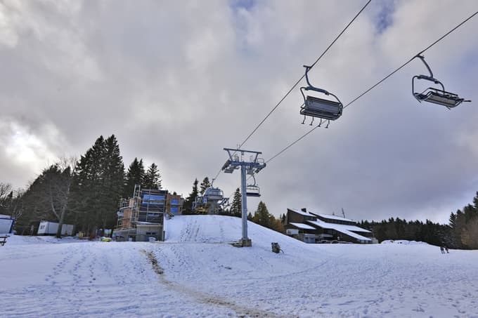 Nova sedežnica Ruška ta vikend še ne bo obratovala.